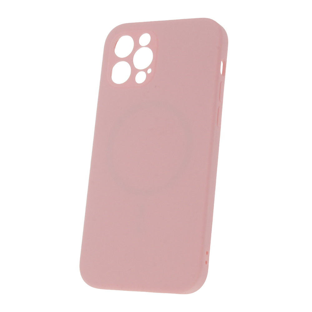Mag nematomas dėklas telefonui iPhone 14 Pro 6,1" pastelinė rožinė