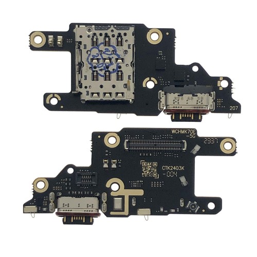 Įkrovimo jungtis suderinama su Xiaomi Poco X6 Pro 5G su šleifu / plata OEM