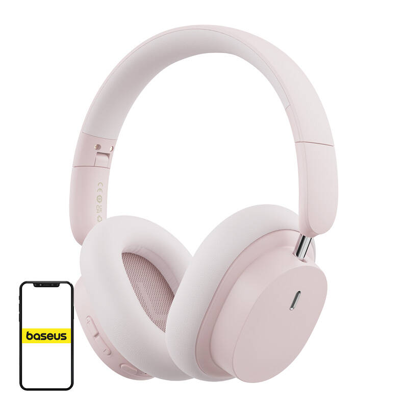 Belaidės ausinės Baseus Bowie D05 Bluetooth 5.2 (auksinė rožė)
