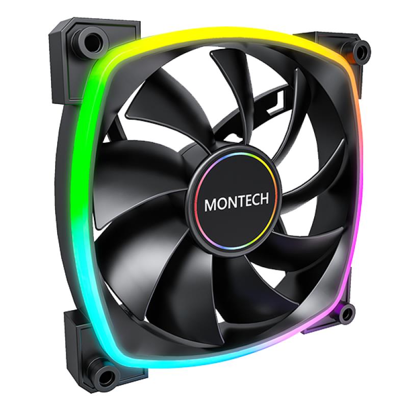 Montech korpuso ventiliatorius 140mm AX140 PWM juodas