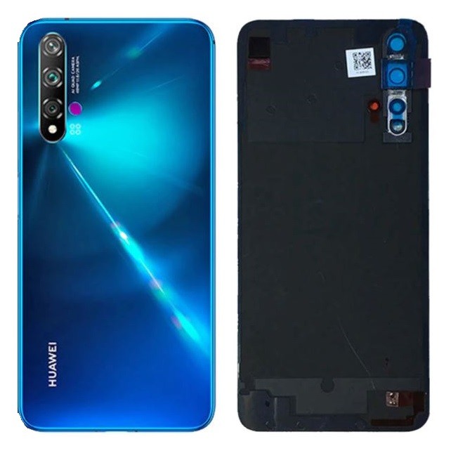 Galinis dangtelis Huawei Nova 5T Crush Blue originalus (naudotas, Grade C)