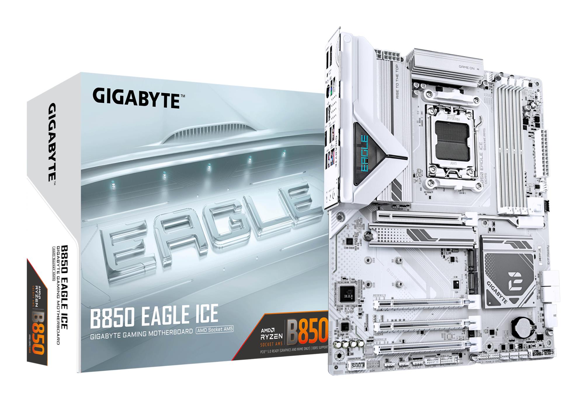 Pagrindinė plokštė GIGABYTE AMD B850 SAM5 ATX DDR5 4 lizdai
