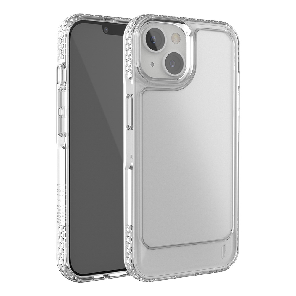 Ugly Rubber UMODEL dėklas telefonui iPhone 15 Plus 6,7" skaidrus