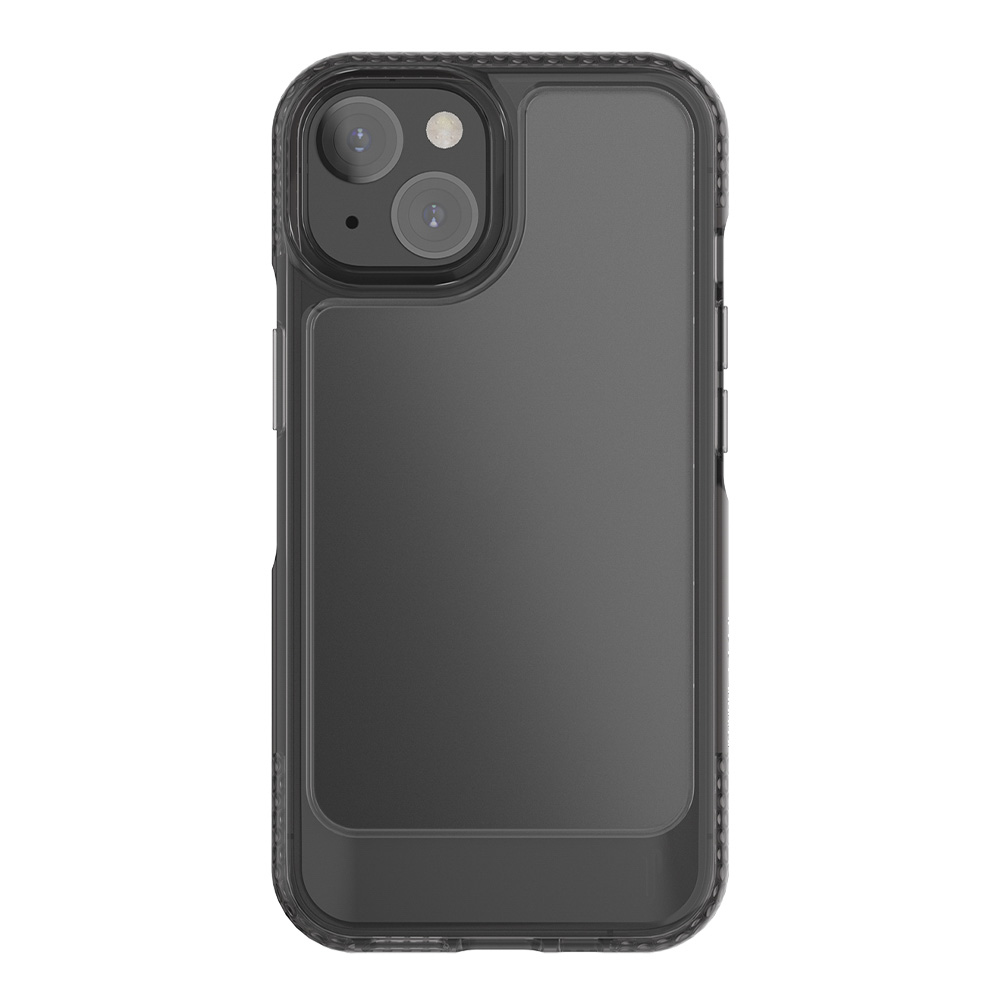 Ugly Rubber UMODEL dėklas telefonui iPhone 15 Plus 6,7" skaidrus juodas