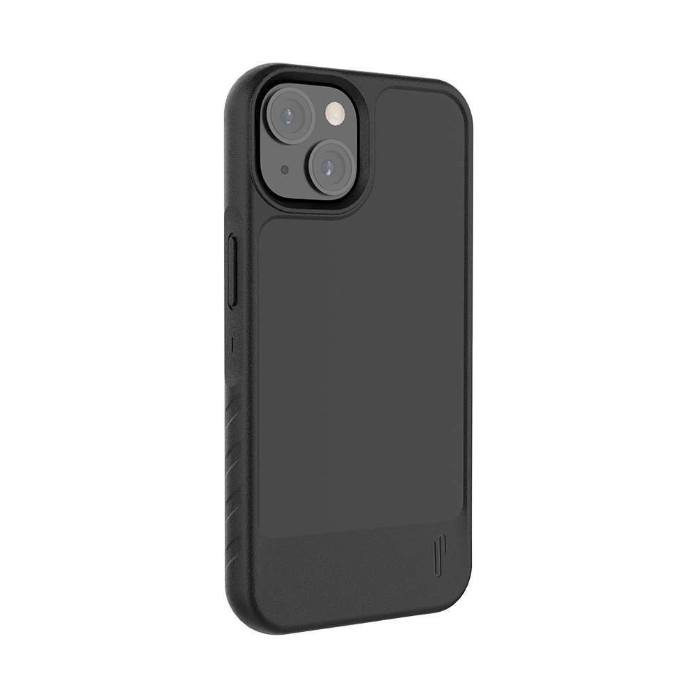 Ugly Rubber L dėklas telefonui iPhone 15 Plus 6,7" juodas