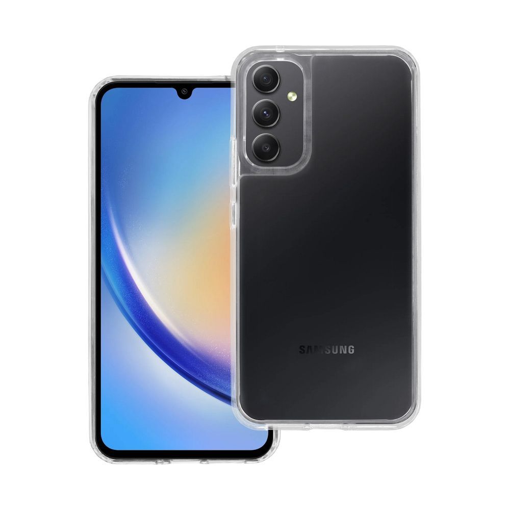 Itin skaidrus hibridinis dėklas telefonui SAMSUNG A34 5G - skaidrus