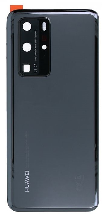 Galinis dangtelis Huawei P40 Pro juodas originalus (naudotas, Grade C)