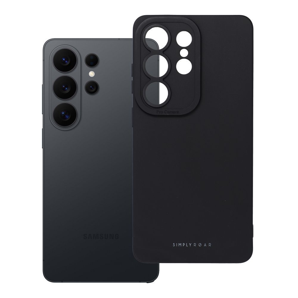 ROAR dėklas (m) LUNA telefonui SAMSUNG S26 Ultra - juodas (m)