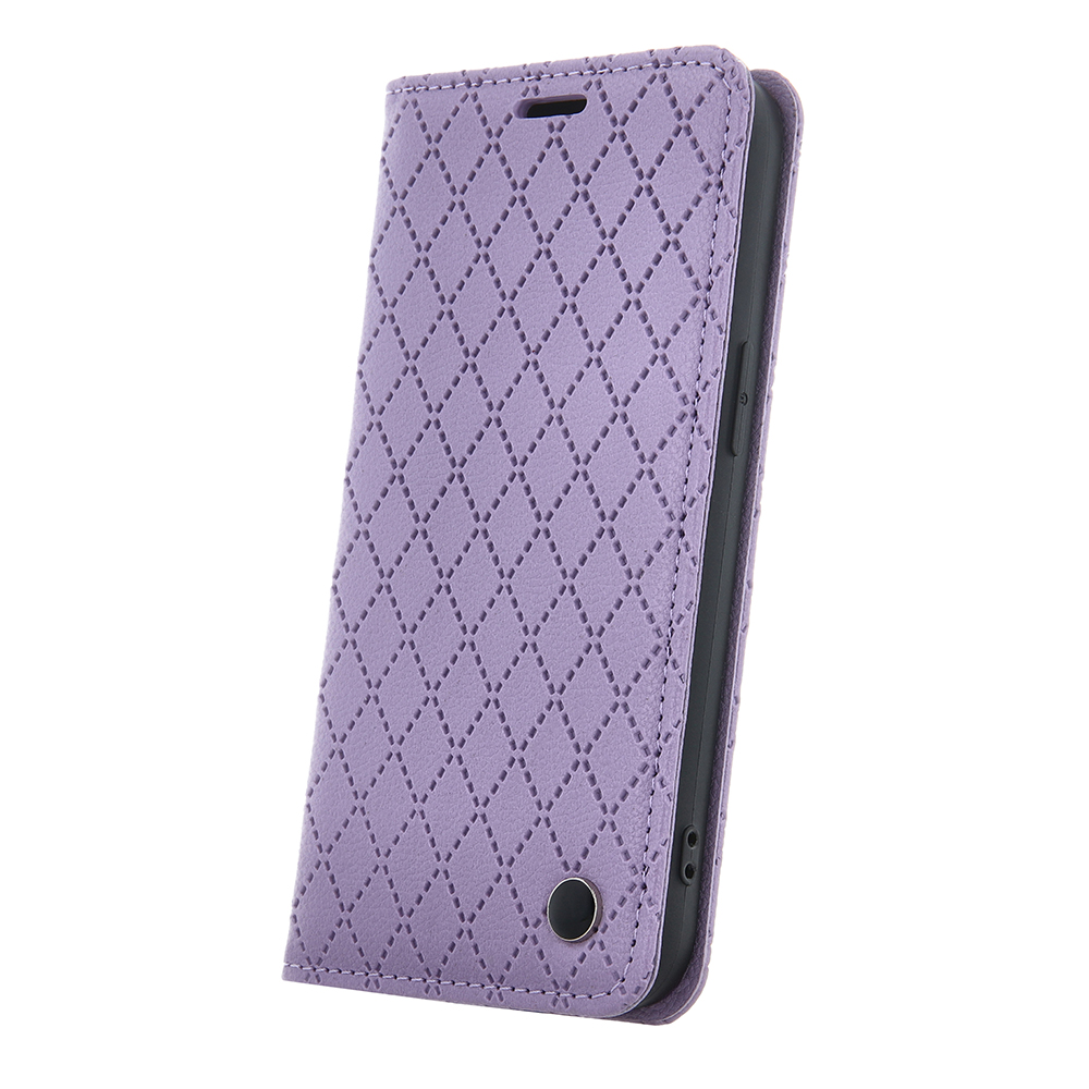 Smart Caro dėklas Motorola Edge 40 Neo violetinis
