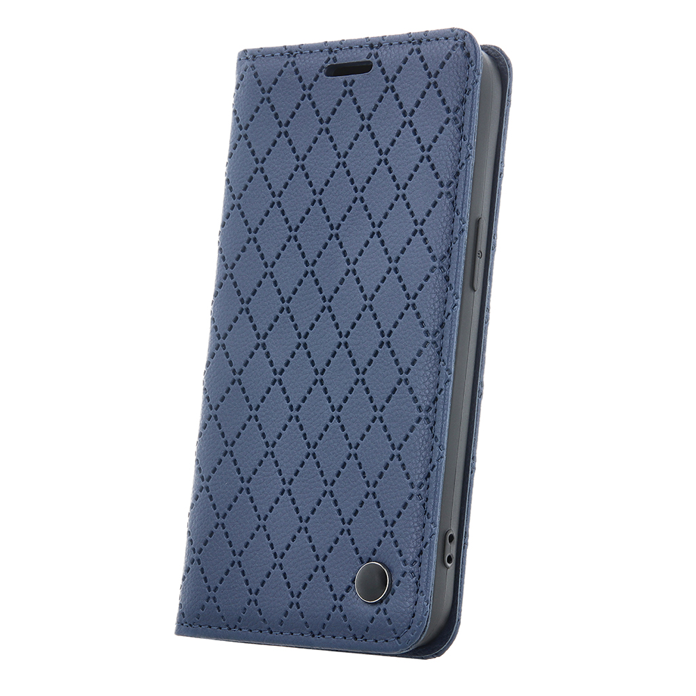 Smart Caro dėklas telefonui Samsung Galaxy S25 FE tamsiai mėlynas