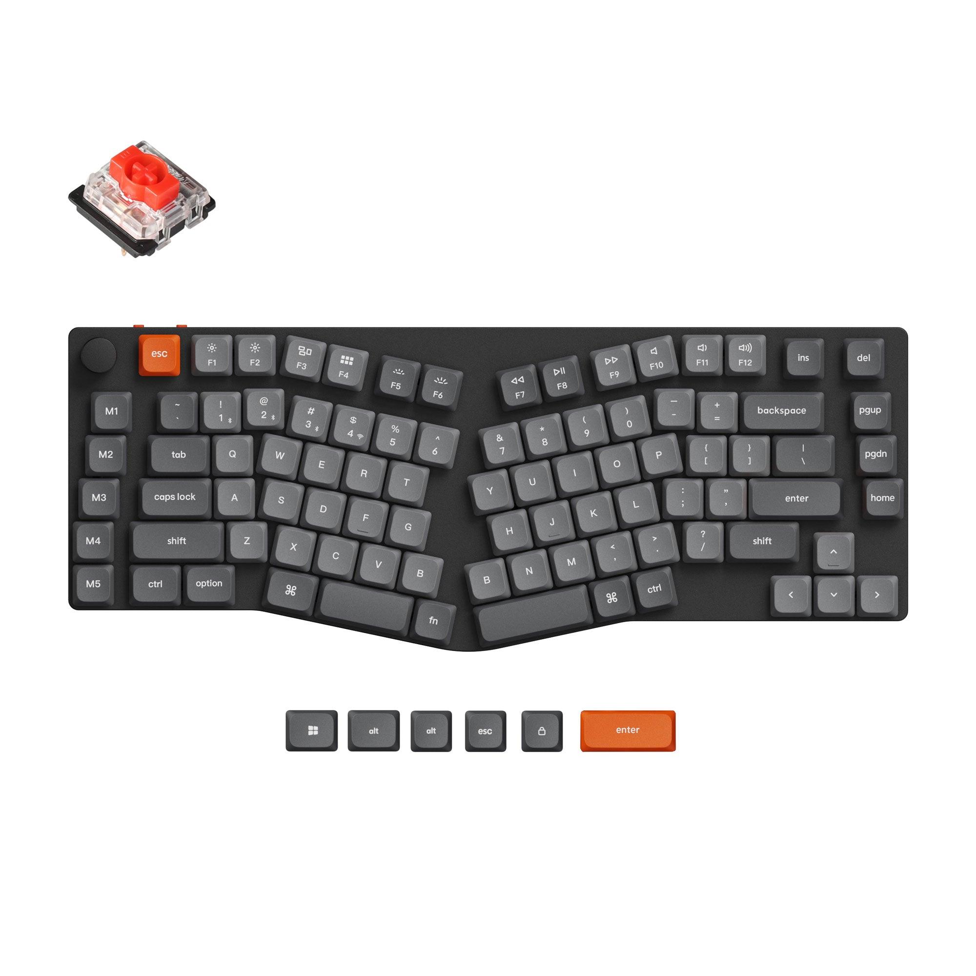 Belaidė klaviatūra KEYCHRON K15 Max juoda