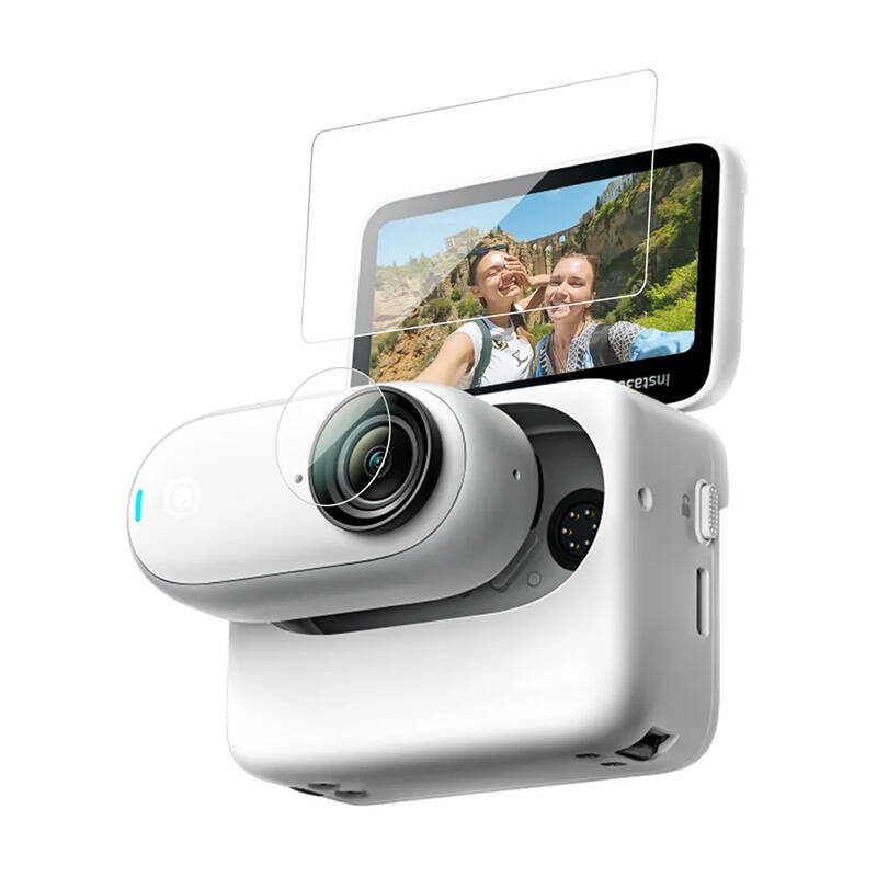 TELESIN grūdintas stiklas "Insta360 GO 3" kamerai