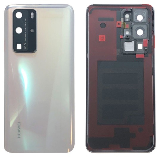 Galinis dangtelis Huawei P40 Pro Ice White originalus (naudotas, Grade B)