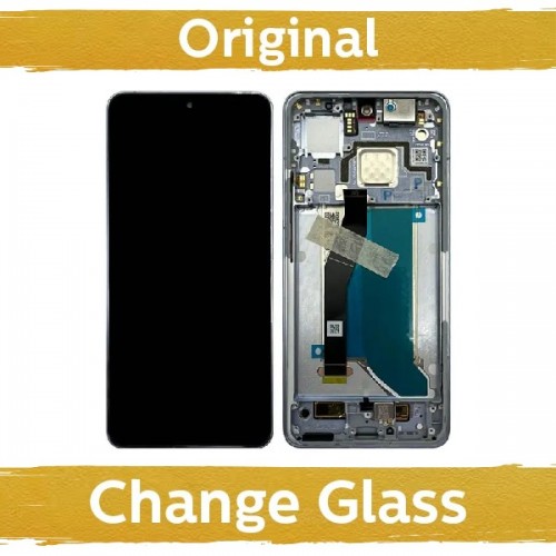 Ekranas skirtas Xiaomi 14T Pro su rėmeliu / Titan Black / (Atnaujintas: China)