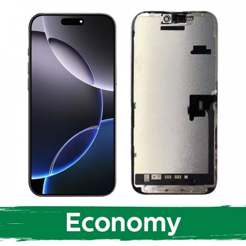 LCD ekranas suderinamas su iPhone 16 Pro Max juodas (INCELL / Economy) /*Removable IC*/