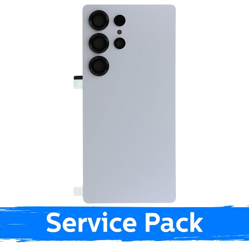 Galinė dangtelė suderinama su Samsung S938 S25 Ultra / Titanium baltas sidabrinis / (Service Pack)