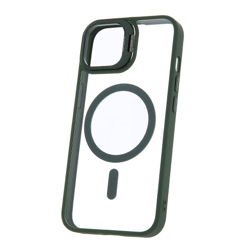 Telefono Dėklas "MagCase Extra Lens" Apple iPhone 16 Žalias