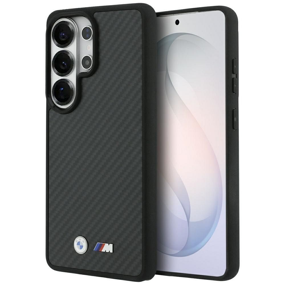 BMW M Kevlar Logo MagSafe Dėklas for Samsung Galaxy S26 Ultra - juodas