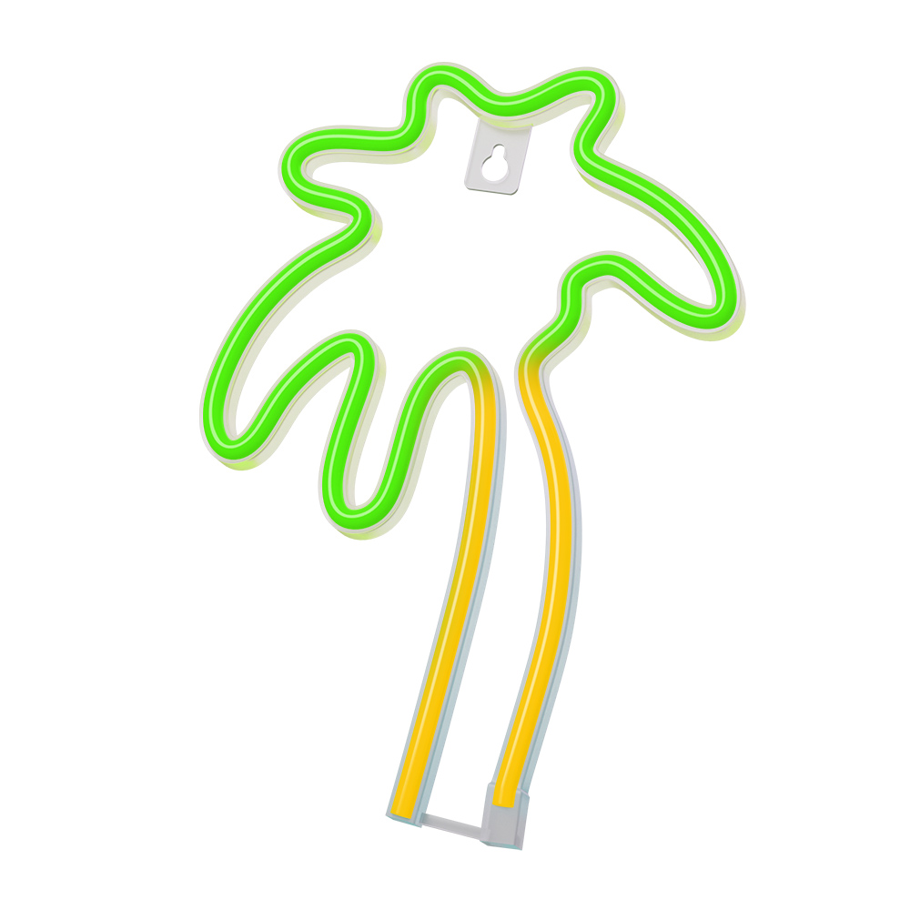 Neon LED Light PALM žalias oranžinis NNE04 Neolia