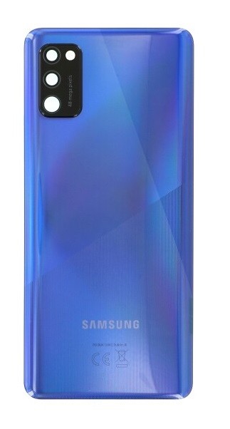 Galinis dangtelis Samsung A415 A41 2020 Prism Crush Blue originalus (naudotas, Grade C)