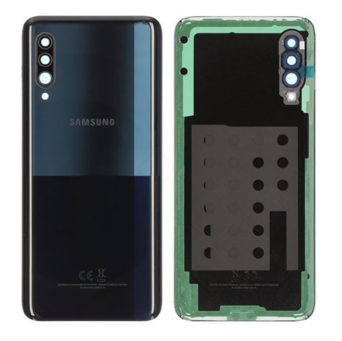 Galinis dangtelis Samsung A908 A90 5G 2019 juodas originalus (naudotas, Grade B)