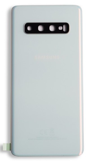 Galinis dangtelis Samsung G973 S10 Prism White originalus (naudotas, Grade B)