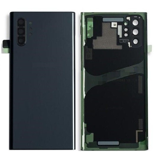 Galinis dangtelis Samsung N975F Note 10+ Aura Black originalus (naudotas Grade B)