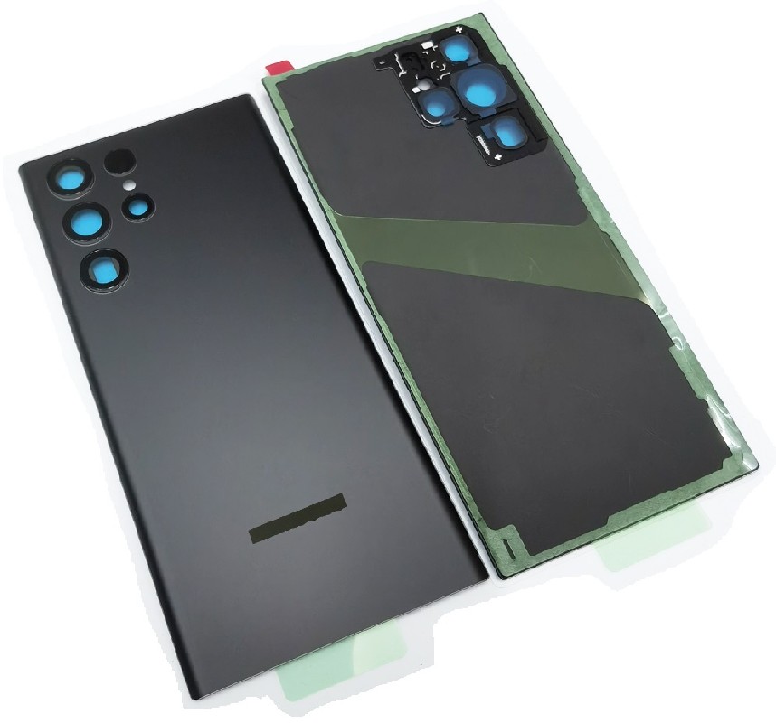 Galinis dangtelis Samsung S908 S22 Ultra Phantom Black originalus (naudotas Grade A)