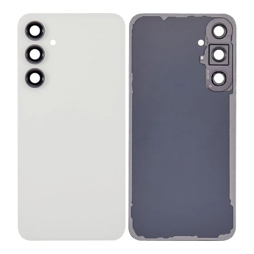 Galinis dangtelis suderinamas su Samsung S731 S25 FE / White / (su kameros lęšiu) OEM
