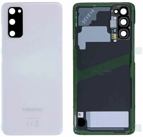 Galinis dangtelis Samsung G980/G981 S20 Cloud White originalus (naudotas, Grade B)