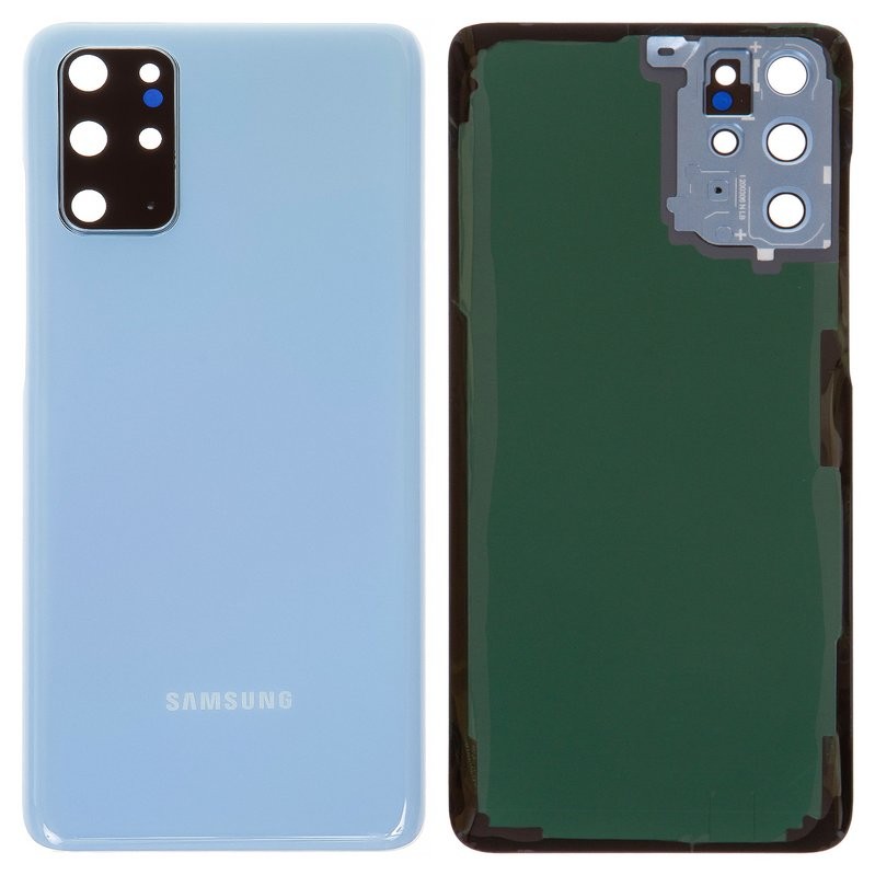Galinis dangtelis Samsung G985/G986 S20 Plus Cloud Blue originalus (naudotas, Grade B)