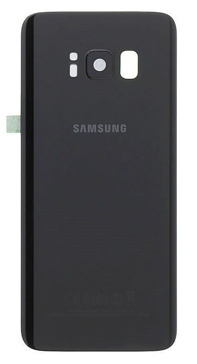 Galinis dangtelis Samsung G950F S8 Midnight Black originalus (naudotas, Grade B)