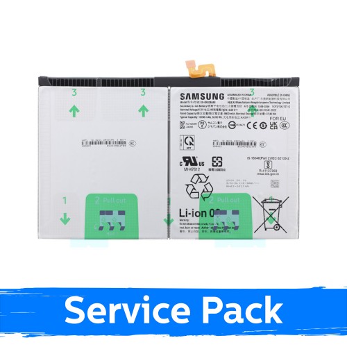 Akumuliatorius skirtas Samsung X820 / X826 Tab S10+ EB-BX828ABE (Service Pack)