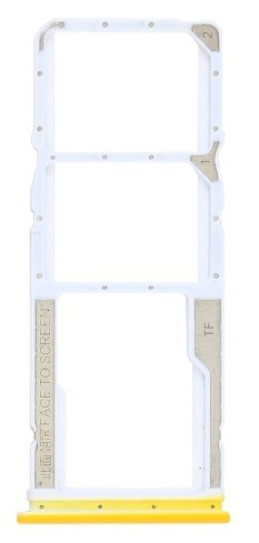 SIM kortelės laikiklis Xiaomi Poco M4 Pro 4G POCO Yellow ORG