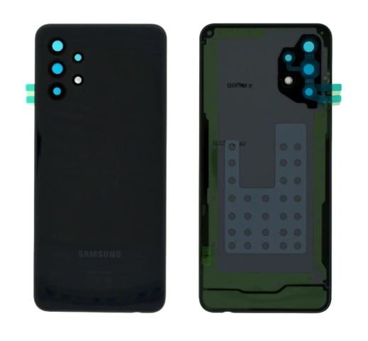 Galinis dangtelis Samsung A326 A32 5G 2021 Awesome Black originalus (naudotas, Grade B)