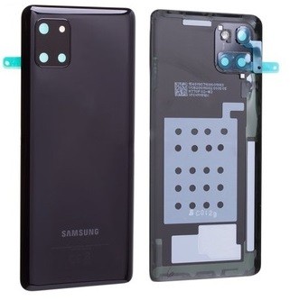 Galinis dangtelis Samsung N770 Note 10 Lite Aura Black originalus (naudotas Grade C)