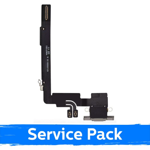 Įkrovimo lizdas skirtas Apple iPhone 16 Pro Max su flex / Black Titanium / (Service Pack)