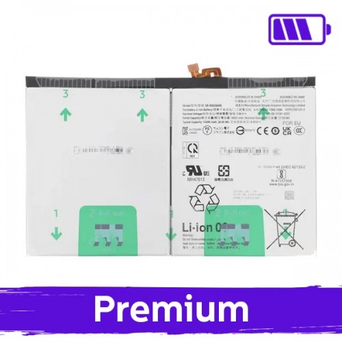 Akumuliatorius skirtas Samsung X820 / X826 (X620 / X626) Tab S10+ (Tab S10 FE+) EB-BX828ABE  (OEM)