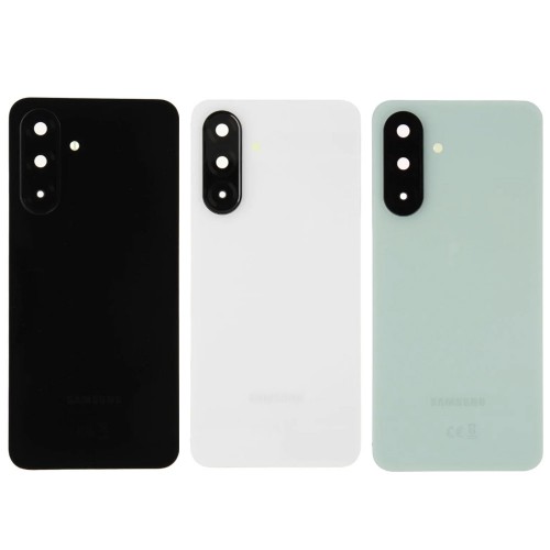 Galinis dangtelis suderinamas su Samsung A266 A26 5G baltas (su kameros objektyvu) OEM