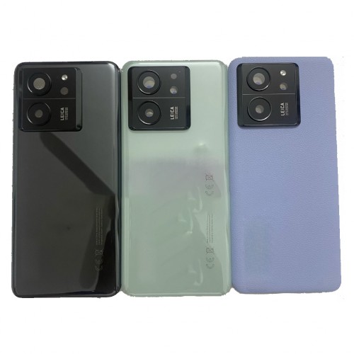 Galinis dangtelis suderinamas su Xiaomi 13T Pro (13T) juodas (su kameros objektyvu) OEM
