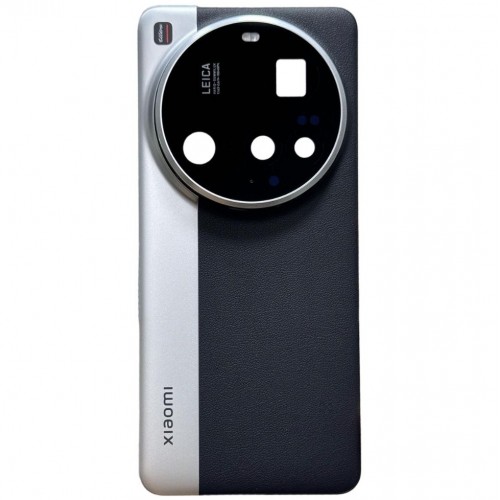 Galinis dangtelis suderinamas su Xiaomi 15 Ultra sidabro chromas (su kameros objektyvu) OEM