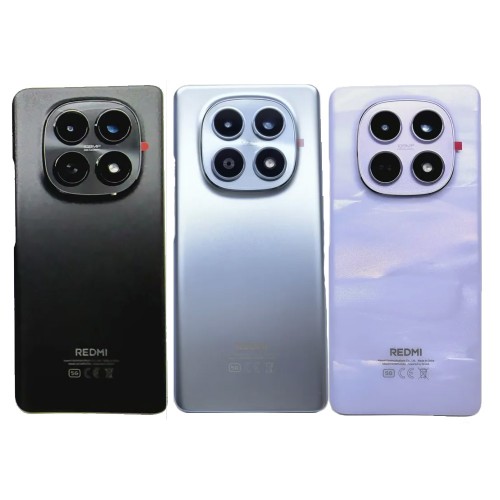 Galinis dangtelis suderinamas su Xiaomi Redmi Note 15 5G juodas (su kameros objektyvu) OEM