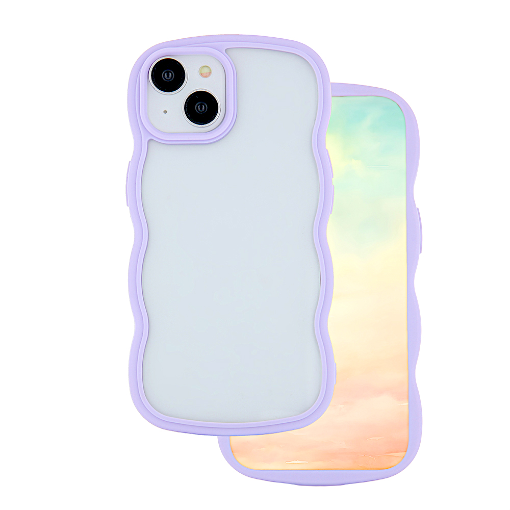Wave dėklas telefonui iPhone X / XS violetinis