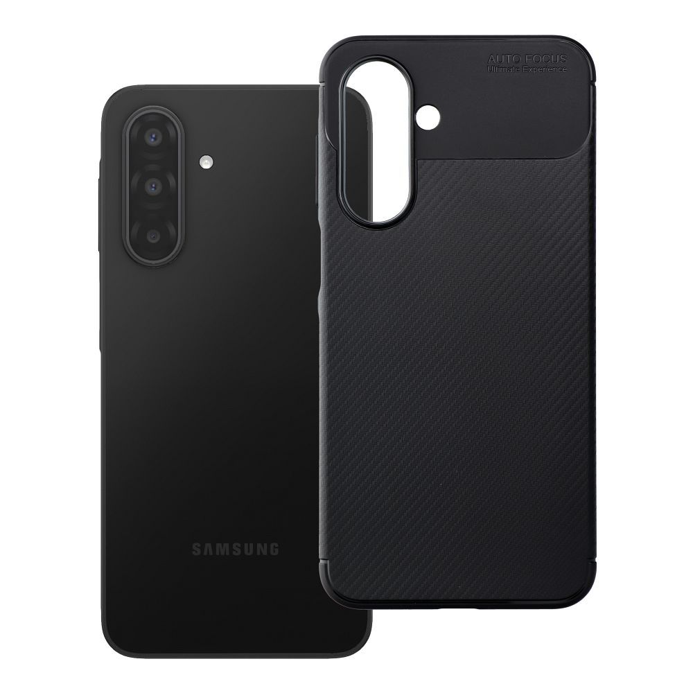 Dėklas CARBON PREMIUM telefonui SAMSUNG A17 juodas
