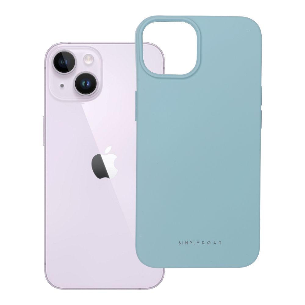 ROAR dėklas SPACE telefonui iPhone 14 dangaus mėlynas