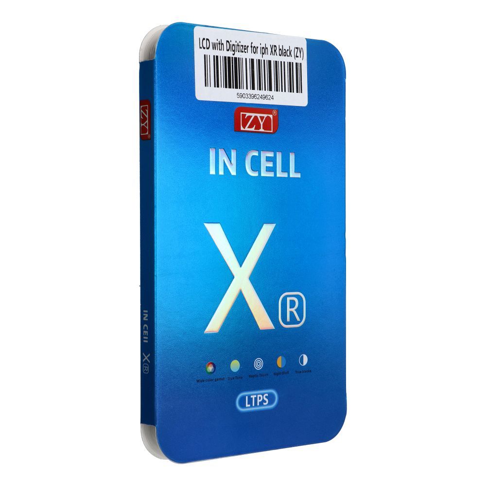 LCD ekranas iPhone Xr su jutikliniu skydeliu juodas