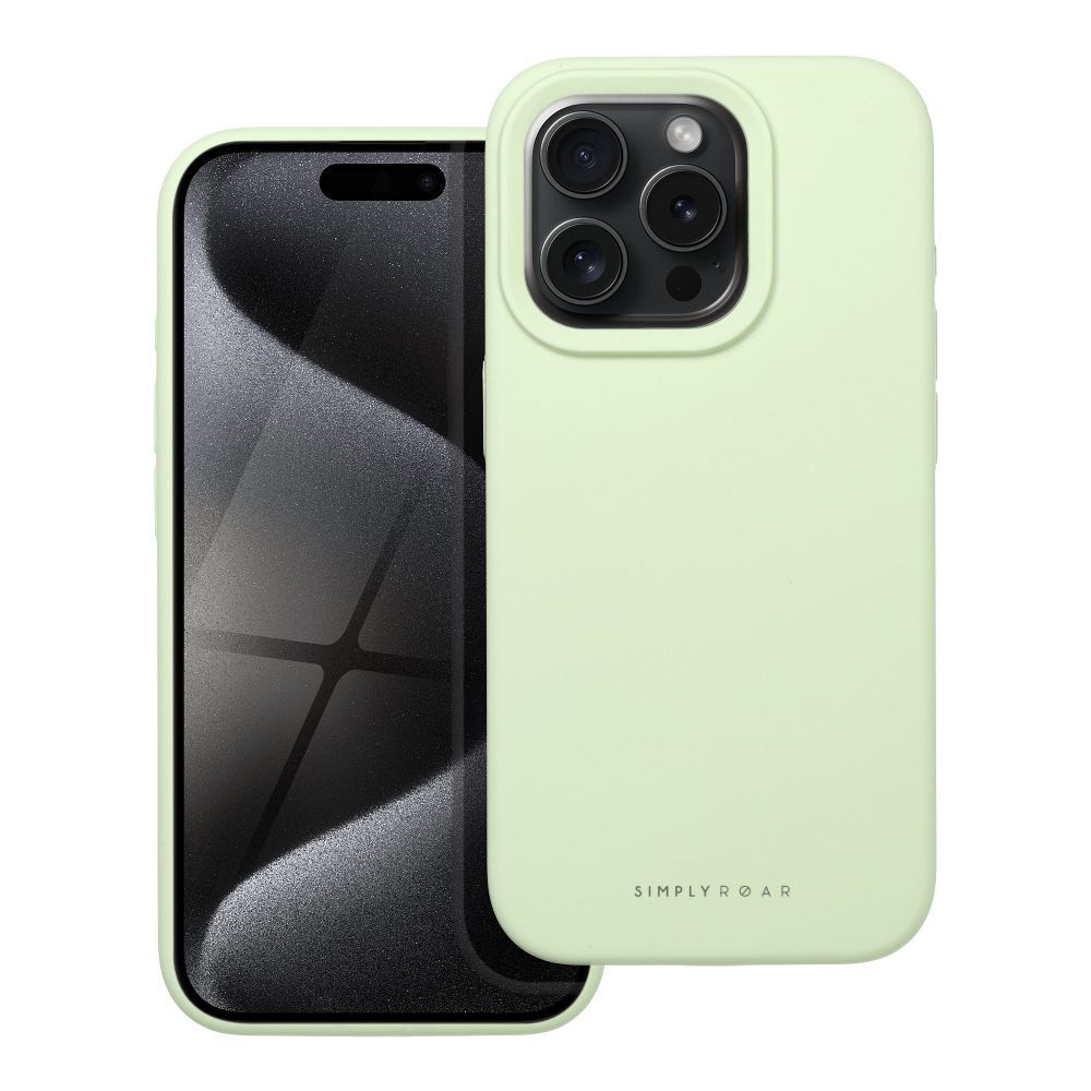 Roar Cloud Skin silikoninis dėklas iPhone 15 Pro Light
