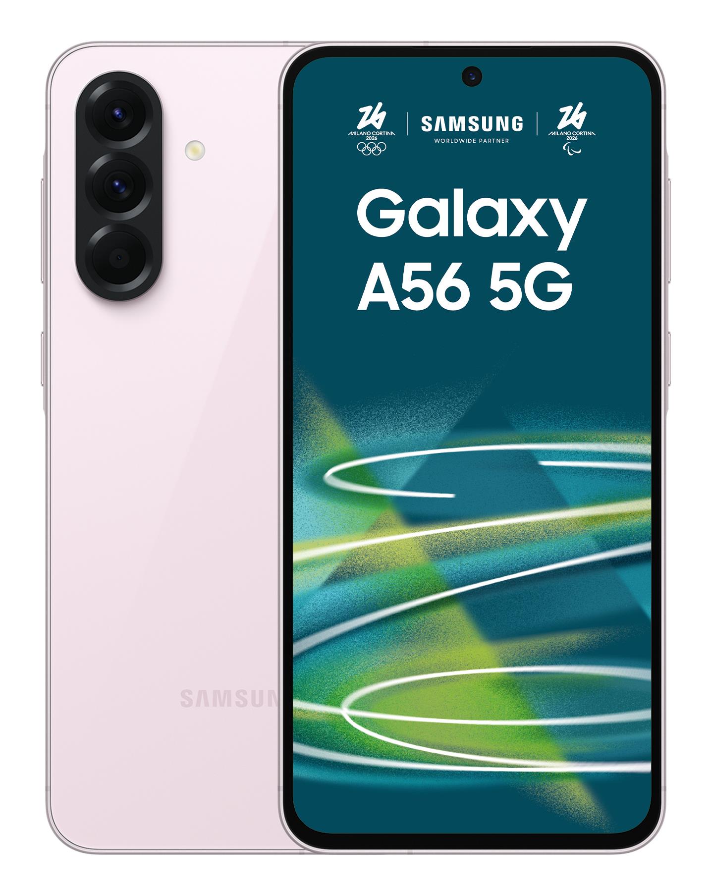 Samsung Galaxy A56 5G mobilusis telefonas 256GB rožinis