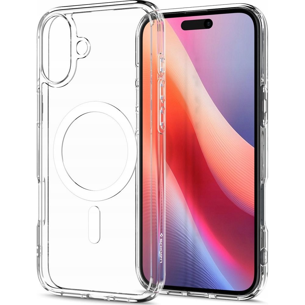 Spigen Ultra Hybrid MagSafe dėklas, skirtas iPhone 16 – balta