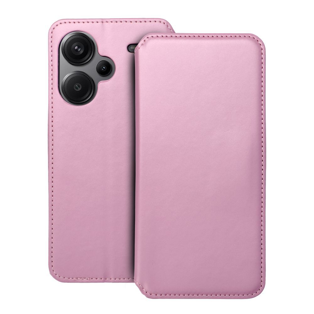 Чехол-книжка для Xiaomi Redmi NOTE 13 PRO PLUS 5G Dual Pocket Book светло-розовый